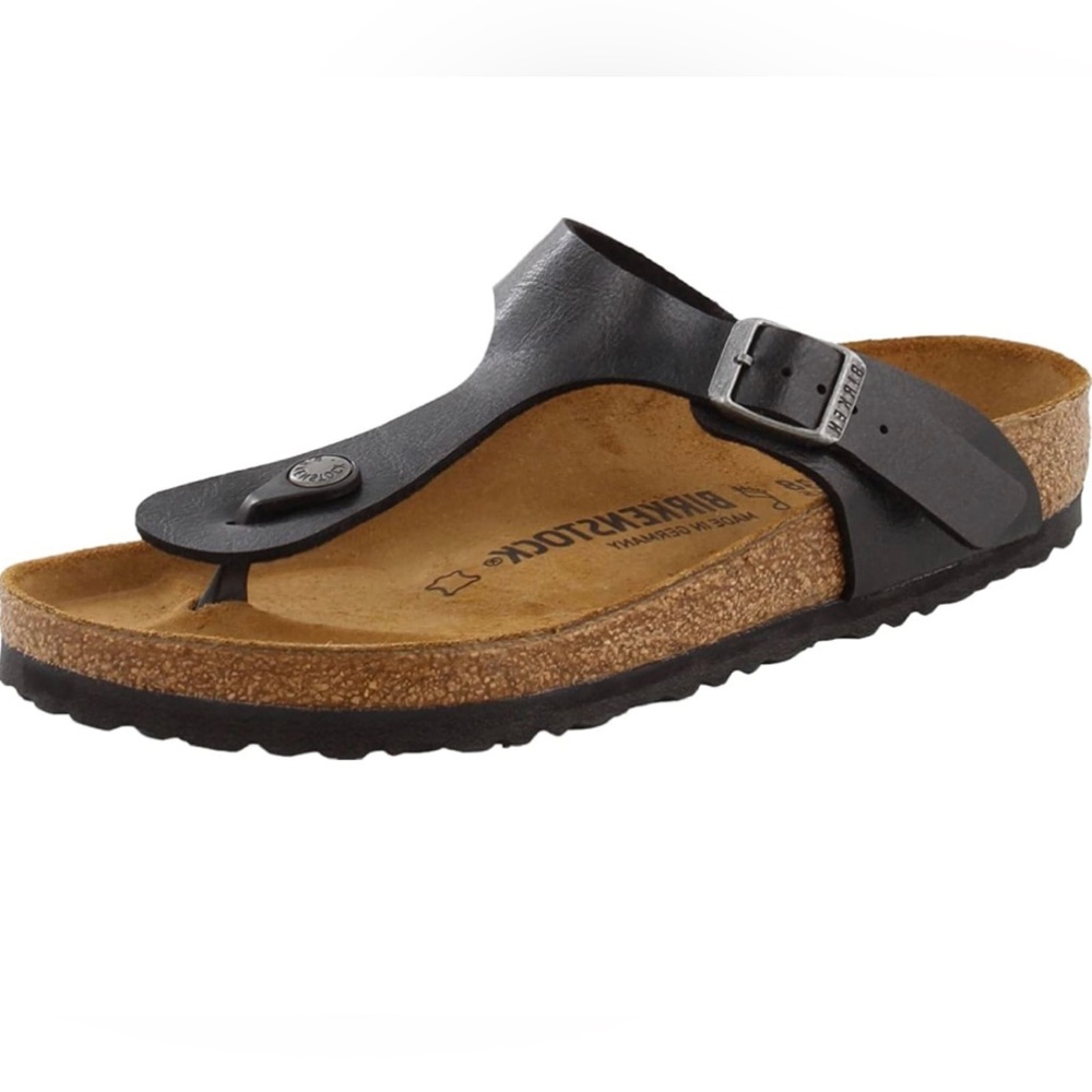 Birkenstock Women's Gizeh Birko-Flor Sandal, Regular Width, Size 37 / 6.5, Used